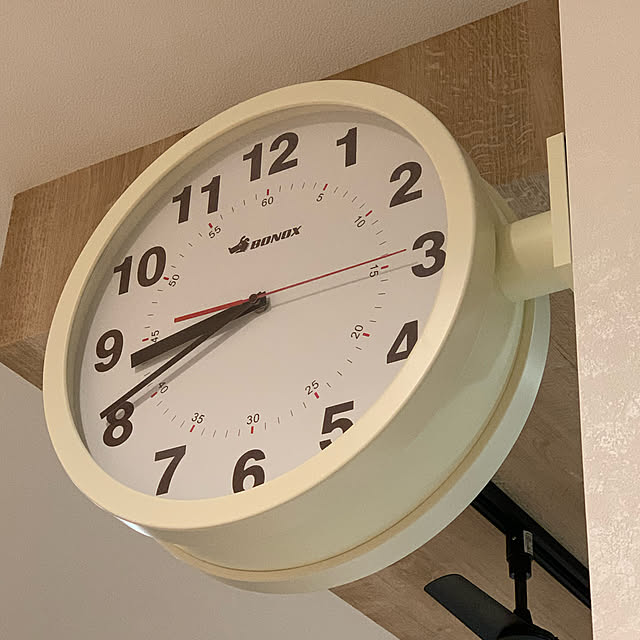 hiyuharuの-D.FACE WALL CLOCK IVORYの家具・インテリア写真
