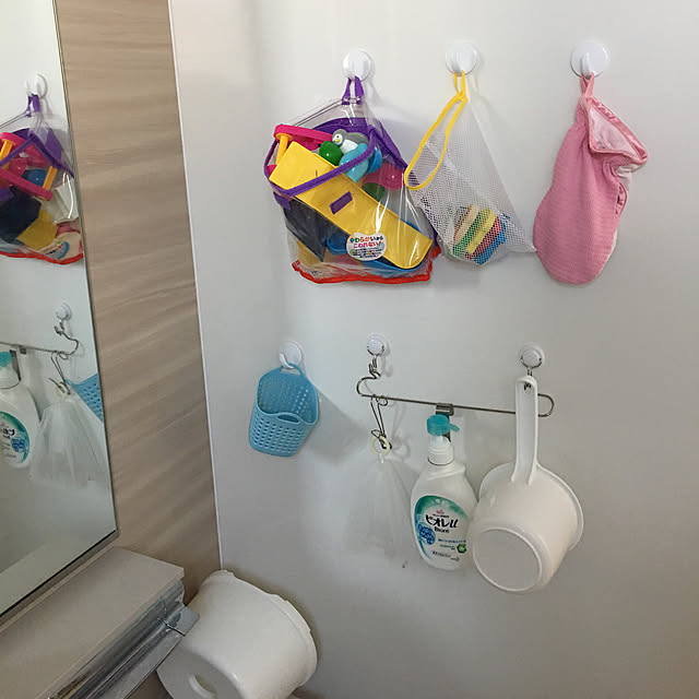 セリア/100均/バス/トイレのインテリア実例 - 2019-08-05 08:44:03