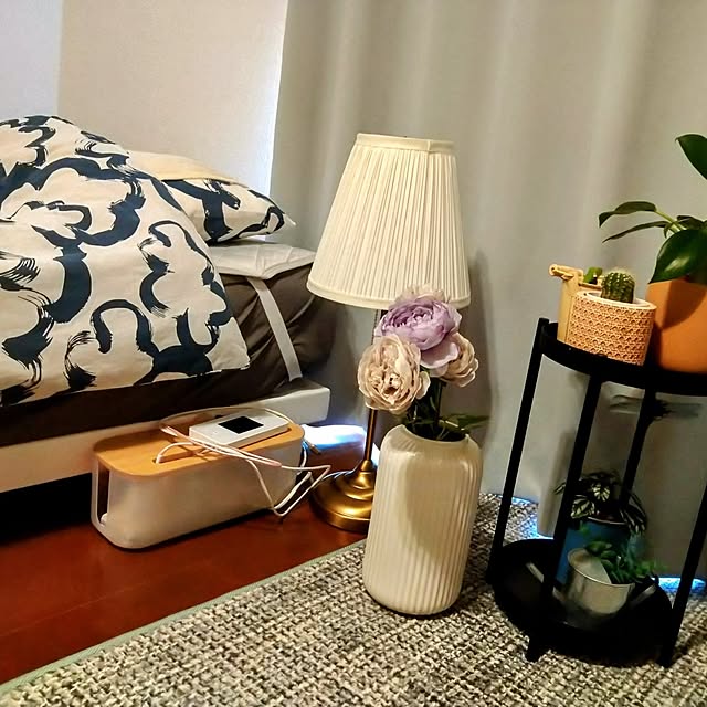 ベッド周り/IKEA/一人暮らし/北欧/ドライフラワー...などのインテリア実例 - 2024-09-13 15:57:13