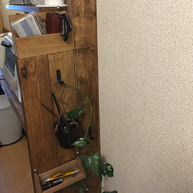 玄関/入り口/100均/DIYのインテリア実例 - 2018-04-26 12:40:10