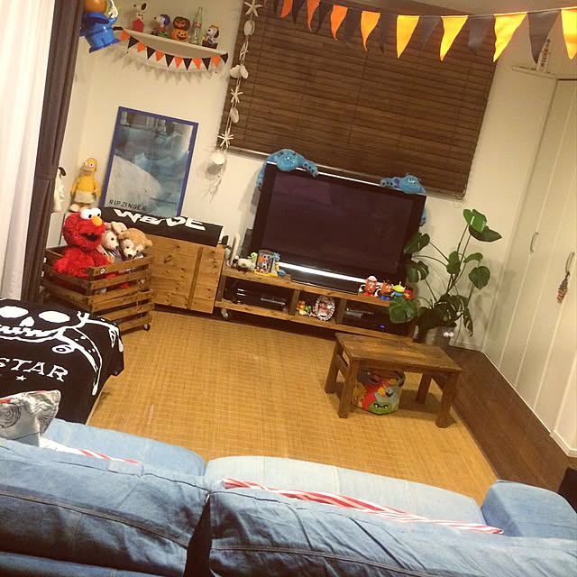 部屋全体/DIY/ハンドメイド/ハロウィンのインテリア実例 - 2015-09-25 20:46:36