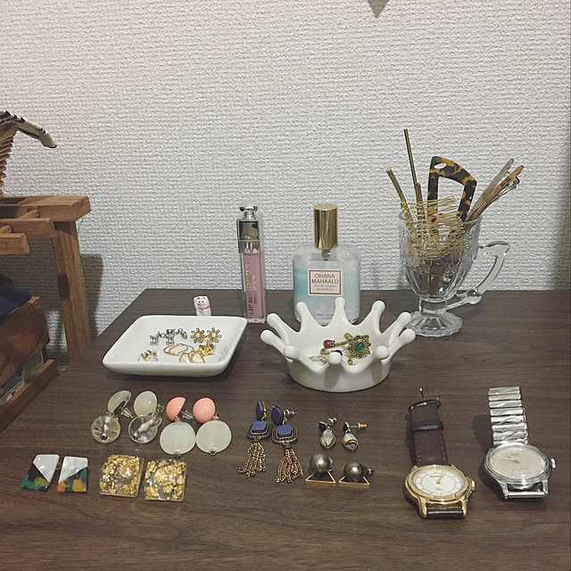 机/雑貨/一人暮らし/ダイソー/100均...などのインテリア実例 - 2018-11-15 01:15:32