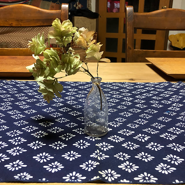 ガラス雑貨/紫陽花/手ぬぐいインテリア/紫陽花のある暮らし/花のある暮らし...などのインテリア実例 - 2020-08-19 23:42:30