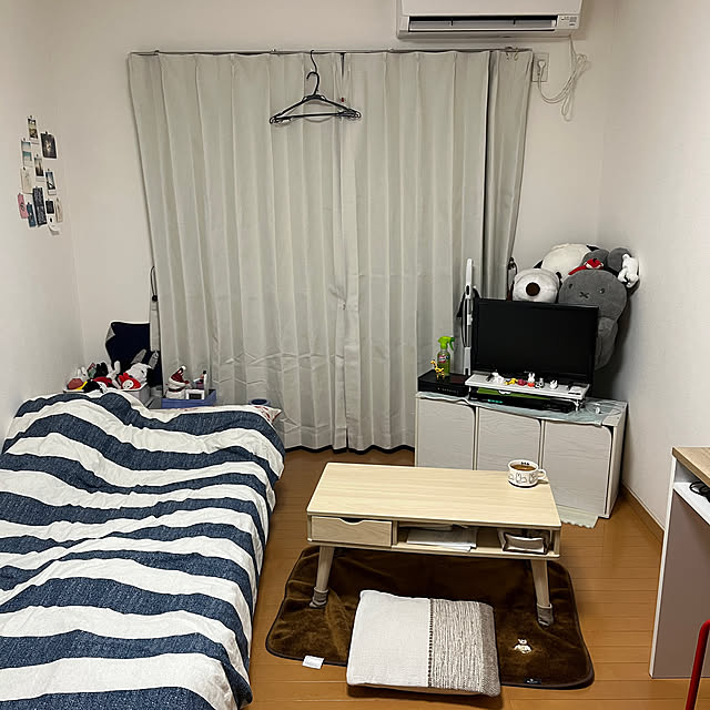 部屋全体/一人暮らし/1K/7畳/7帖...などのインテリア実例 - 2024-12-22 19:33:40