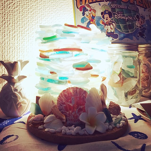 DIY シーグラスのインテリア・手作りの実例 | RoomClip(ルーム DIY シーグラスのインテリア・手作りの実例 | RoomClip(ルーム