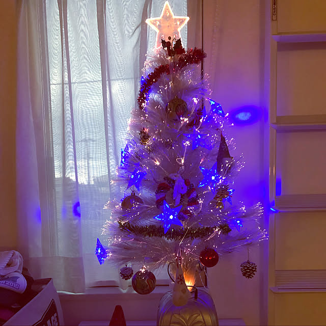 クリスマスツリー/癒し/ベッド周りのインテリア実例 - 2019-11-27 20:49:07