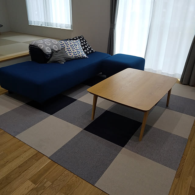 無印良品 ポリエステル平織ソファベンチ本体用カバー／インクブルー 