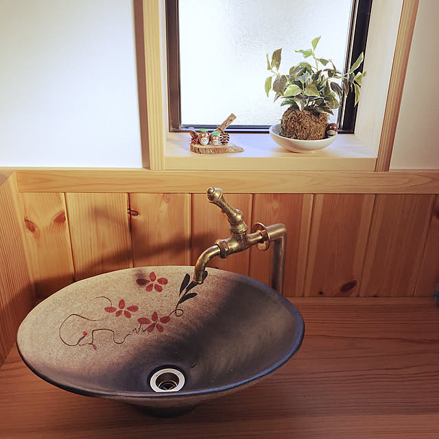 信楽焼洗面ボウルのおすすめ商品とおしゃれな実例 | RoomClip 信楽焼洗面ボウルのおすすめ商品とおしゃれな実例 | RoomClip