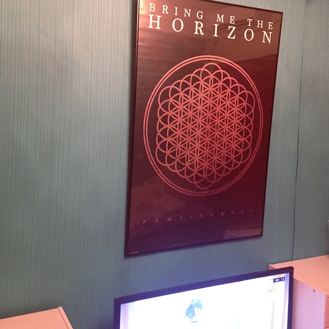 壁/天井/BMTH/一人暮らしのインテリア実例 - 2015-06-06 12:47:32