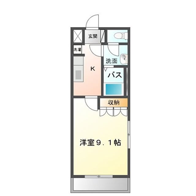 部屋全体/間取り/1K/賃貸/一人暮らしのインテリア実例 - 2016-02-10 17:47:20