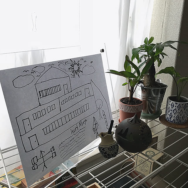 棚/観葉植物/ニトリ/ナチュラルのインテリア実例 - 2018-06-05 14:13:29