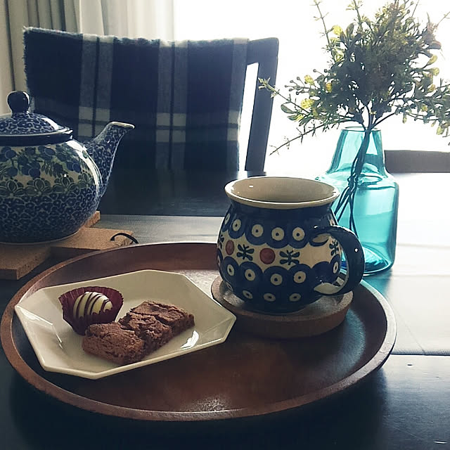 机/ダイニング/カフェタイム/ポーランド食器/ポーリッシュポタリー...などのインテリア実例 - 2018-02-15 16:48:42
