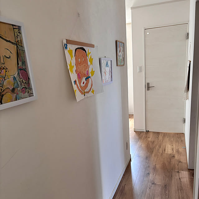 壁/天井/廊下スペース/廊下ギャラリー/平屋/すっきり暮らす...などのインテリア実例 - 2025-04-20 21:36:40