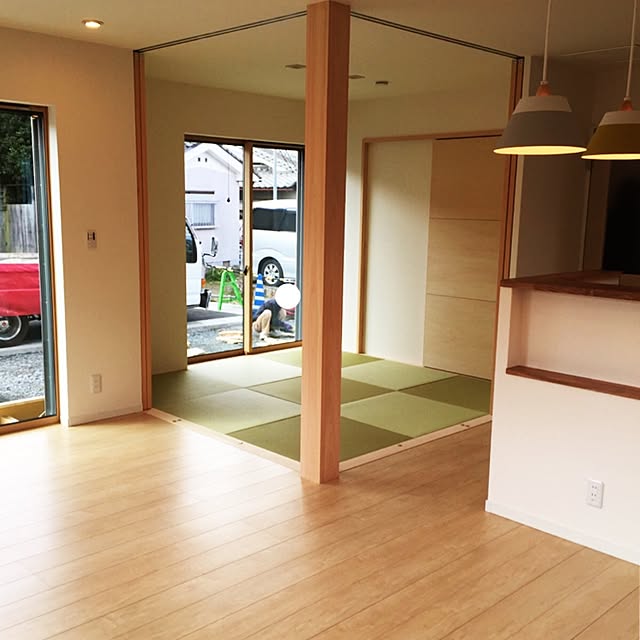 部屋全体/物を置く前に/たたみの部屋/ナチュラルが好き/ナチュラルのインテリア実例 - 2016-04-05 22:35:44