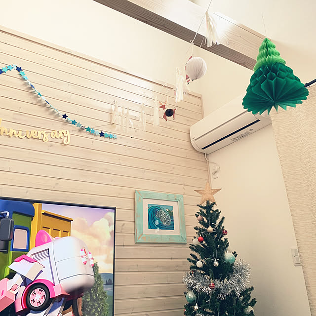 クリスマス/白い壁/壁/天井のインテリア実例 - 2019-12-22 18:42:19