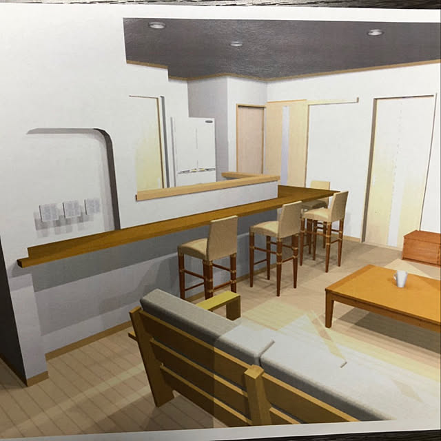 部屋全体のインテリア実例 - 2018-11-14 18:23:54