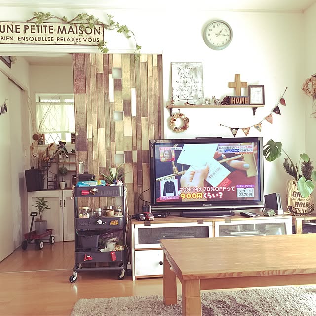 リビング/IKEA/壁紙/家庭訪問/久しぶりのRCのインテリア実例 - 2017-04-29 21:37:53