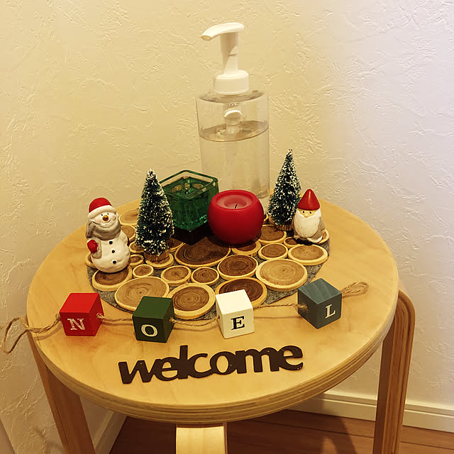 クリスマス/IKEA/１００均/ナチュラルキッチン/シンプルナチュラル...などのインテリア実例 - 2020-11-02 09:03:49