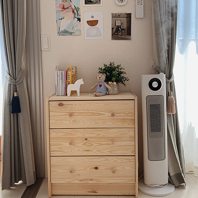 RAST ラスト チェスト（引き出し×3）, パイン材, 62x70 cm - IKEA