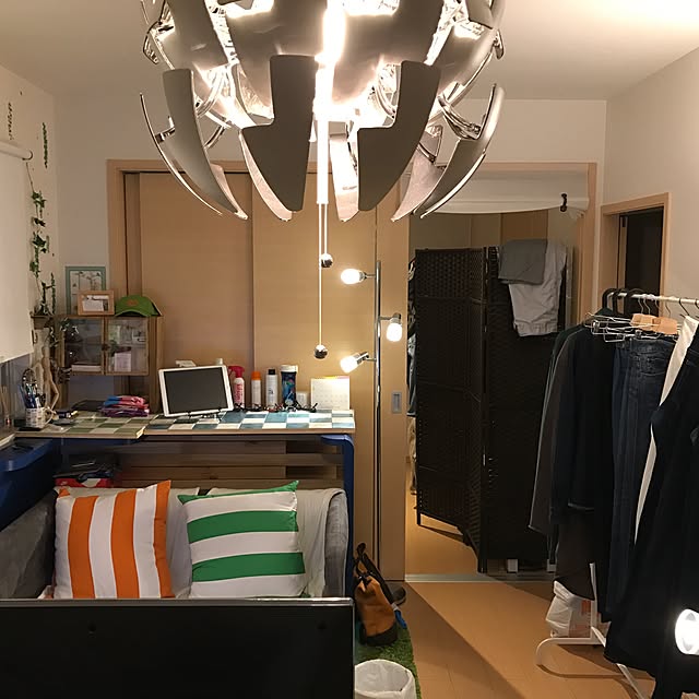 部屋全体/IKEA/セリア/DIYのインテリア実例 - 2017-05-01 18:26:28