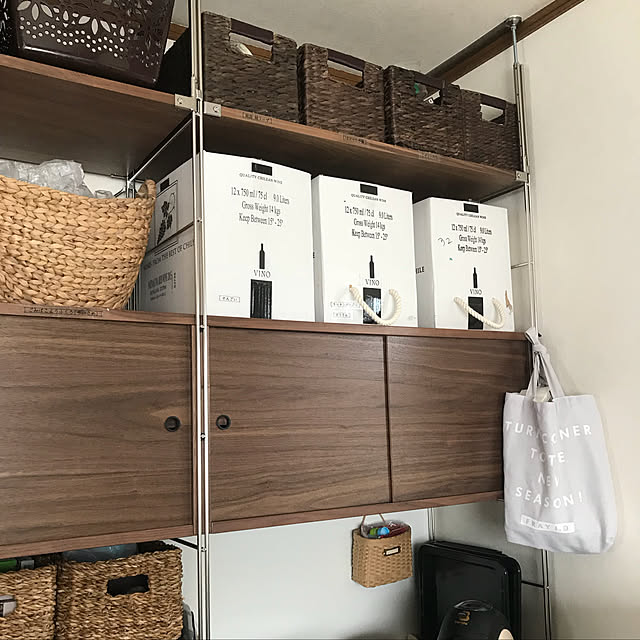 無印良品 スチールユニットシェルフ用・ボックス・木製引き戸 無印良品 スチールユニットシェルフ用・ボックス・木製引き戸
