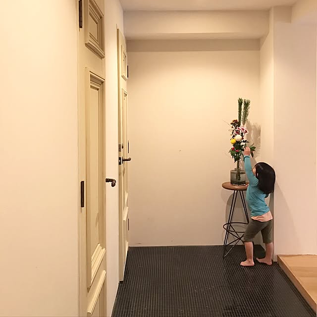 玄関/入り口/お正月/お正月アレンジ/シンプルモダン/シンプルナチュラル...などのインテリア実例 - 2016-12-29 17:18:54