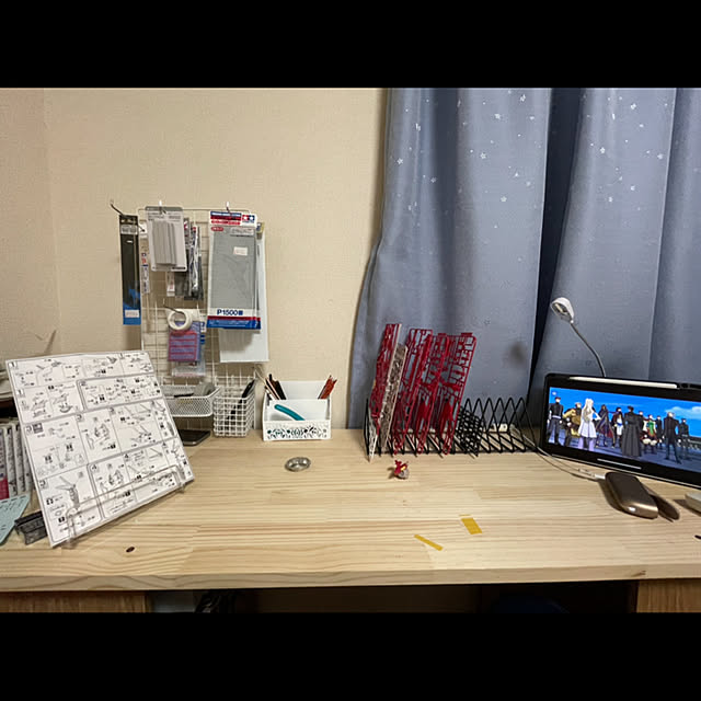 ダイソー/100均/DIY/机のインテリア実例 - 2020-12-08 23:52:09