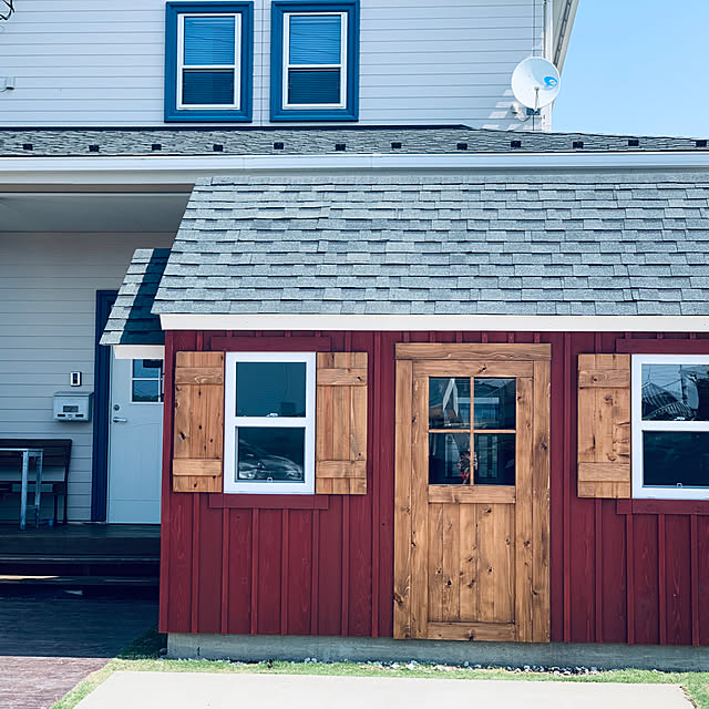 Garden shed/ガーデンシェッド/小屋のある庭/小屋/にわ...などのインテリア実例 - 2022-04-20 15:39:21