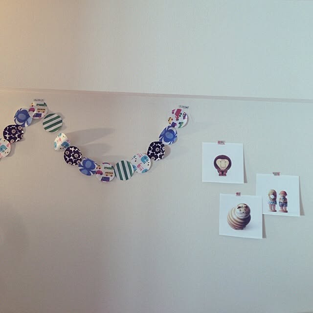 壁/天井/キッズルーム/ハンドメイド/marimekko/リサラーソン...などのインテリア実例 - 2014-01-23 12:58:31