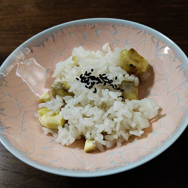 キッチン/久々の投稿です/こどもと暮らす/おうち時間/白山陶器の平茶碗...などのインテリア実例 - 2021-09-22 19:48:40