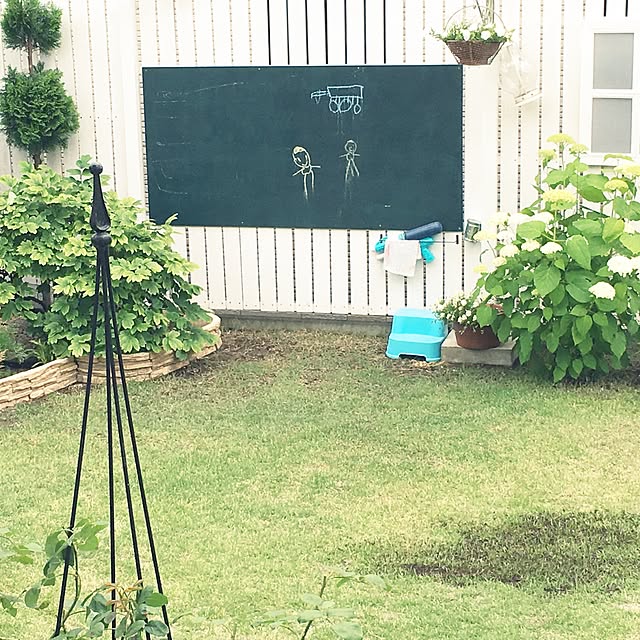 花/DIY/セリア/アナベル/トピアリー...などのインテリア実例 - 2016-07-05 11:09:34