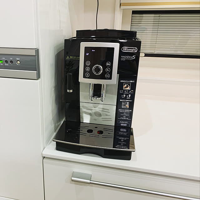 マグニフィカs/デロンギの全自動コーヒーマシーン/DeLonghi/デロンギ/平屋...などのインテリア実例 - 2020-08-22 21:24:16