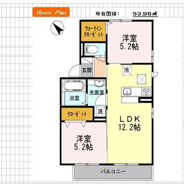 間取り図/部屋全体/ふたり暮らし/二人暮らし/新婚のインテリア実例 - 2017-12-31 20:53:10