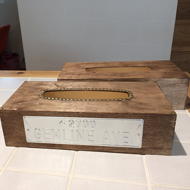 ベッド周り/ティッシュケース DIY/100均/自然素材の家/全てに感謝...などのインテリア実例 - 2017-09-28 15:32:04