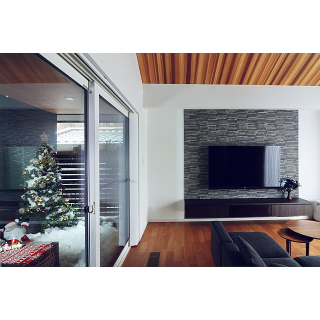 ウッドデッキ/クリスマス/クリスマスツリー/平屋/木目天井...などのインテリア実例 - 2022-11-27 16:07:04