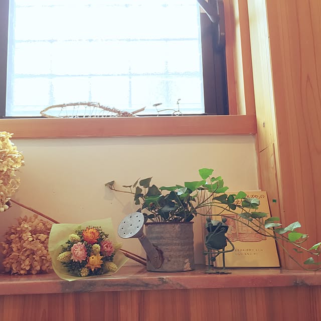 バス/トイレ/ドライフラワー/ハートのアイビーのインテリア実例 - 2015-09-01 12:03:36