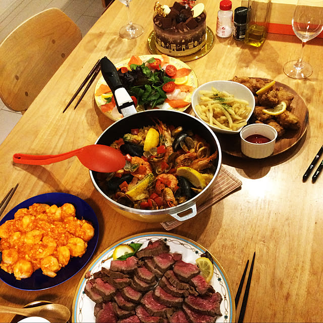 あたたかい料理のある食卓のインテリア実例 - 2025-12-19 13:27:07