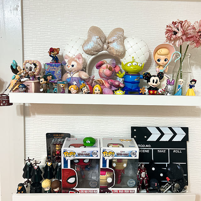 壁/天井/ガチャガチャ/MARVEL/IKEA/ディズニー...などのインテリア実例 - 2025-04-05 20:25:32