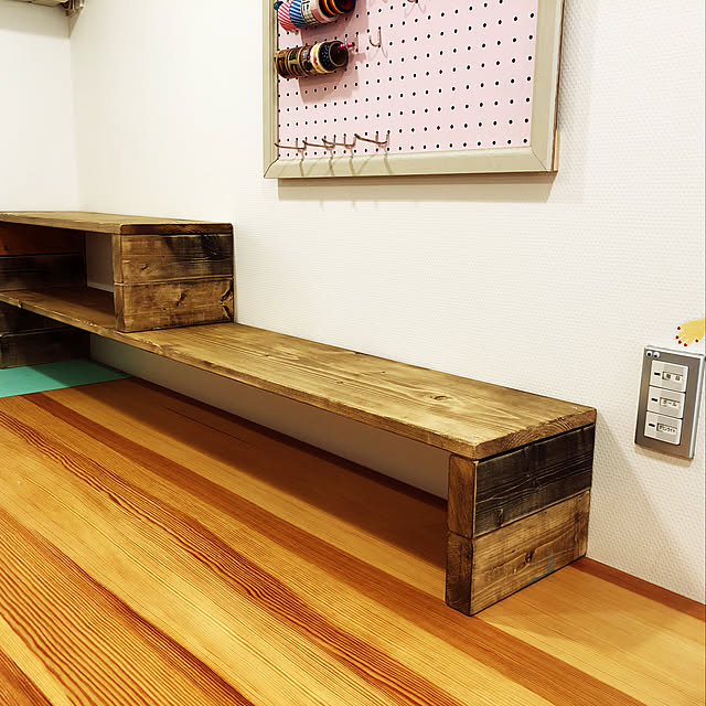 Sewing room/模様替え/ミシン部屋/DIY/机のインテリア実例 - 2019-05-01 19:44:11