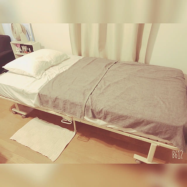 すのこベッド/無印良品/IKEA/一人暮らし/アイアン家具...などのインテリア実例 - 2020-08-08 18:07:42