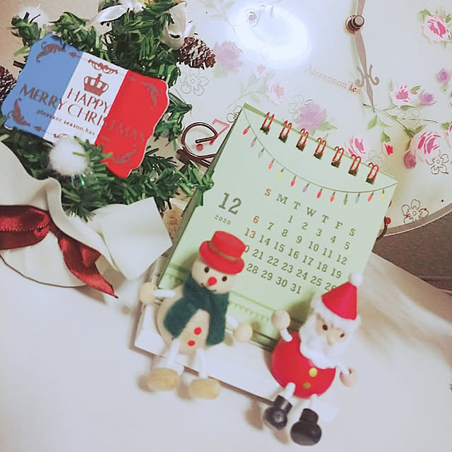 机/クリスマスのインテリア実例 - 2020-12-01 09:28:48