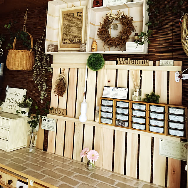 机/DIY/ドライフラワー/フェイクグリーン/ハンドメイド...などのインテリア実例 - 2018-03-23 11:58:24