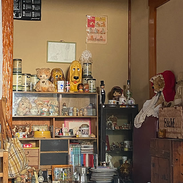 昭和レトロ 趣味部屋のおしゃれなインテリア・部屋・家具の実例 昭和レトロ 趣味部屋のおしゃれなインテリア・部屋・家具の実例