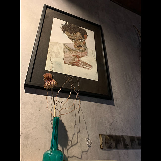 壁/天井/現実逃避/暗い部屋/雨の朝/ドライフラワー...などのインテリア実例 - 2024-05-31 12:56:43