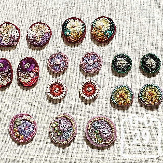 壁/天井/ハンドメイド/刺繍/団地住まい/ふたり暮らしのインテリア実例 - 2020-03-29 15:20:01