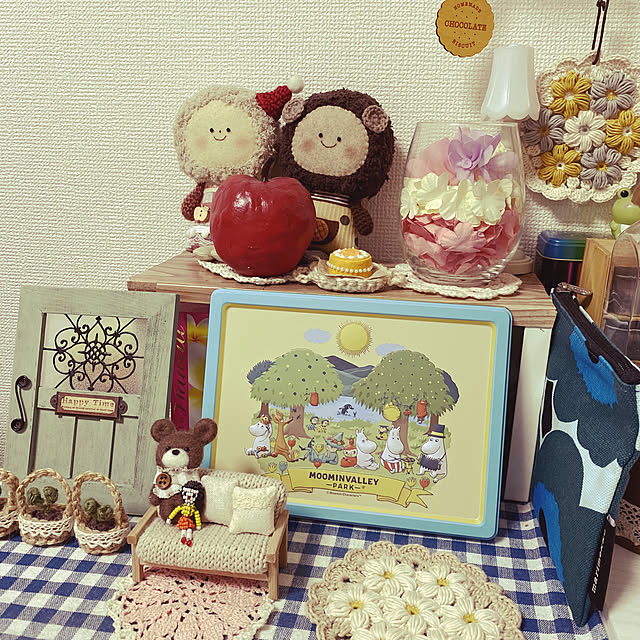 ミンネ/100均/ハンドメイド/リビングのインテリア実例 - 2021-01-24 11:57:55