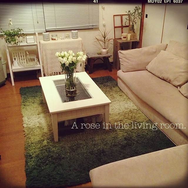 部屋全体/francefrance/rose/カメラマークを消したくて/3COINS...などのインテリア実例 - 2014-07-11 00:18:50