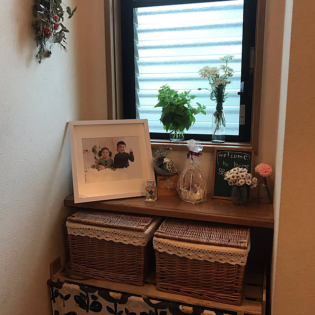 ナチュラル/DIY/100均/ハンドメイド/玄関/入り口のインテリア実例 - 2020-05-18 15:41:15