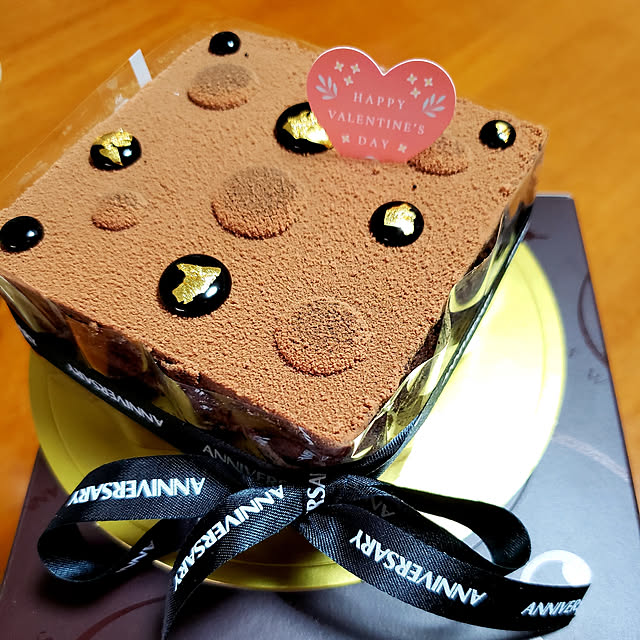 キッチン/Valentine's Day♥︎/アニバーサリーのチョコケーキ/先輩ありがとう♡のインテリア実例 - 2019-02-15 09:10:13