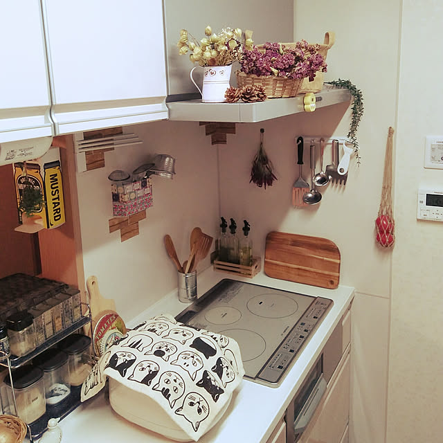 キッチン/ドライフラワーのインテリア実例 - 2019-12-25 23:56:06